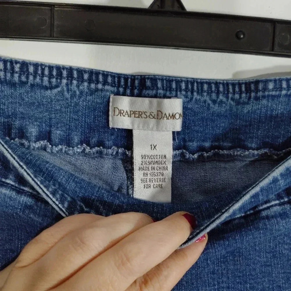 CLEARANCE Drapers & Damons Jeans Soft Stretch Denim Blue Comfy - Picture 4 of 12